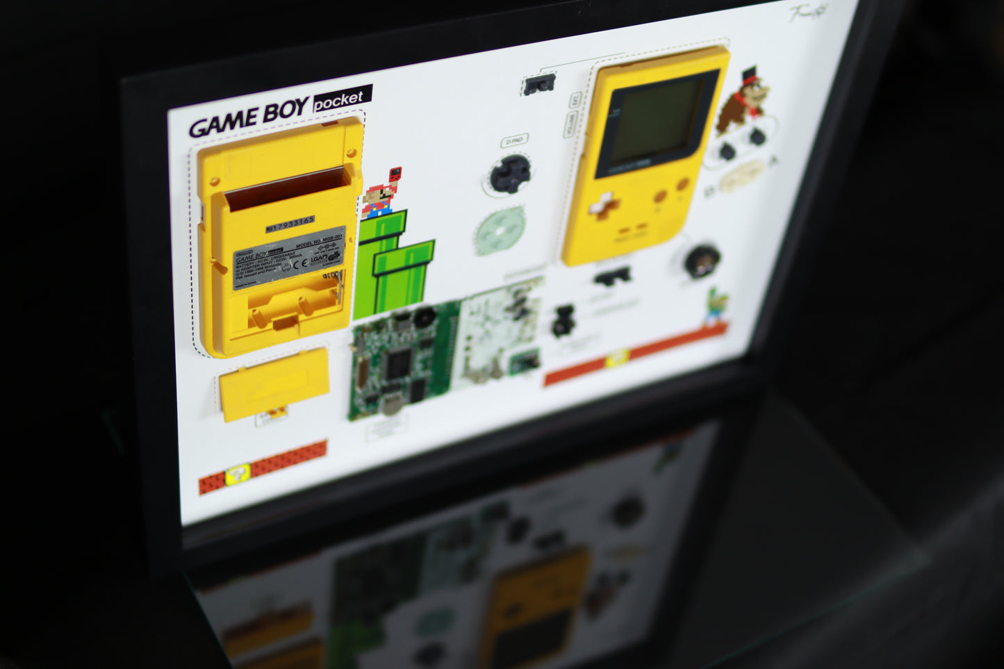 Gameboy Pocket (Yellow)