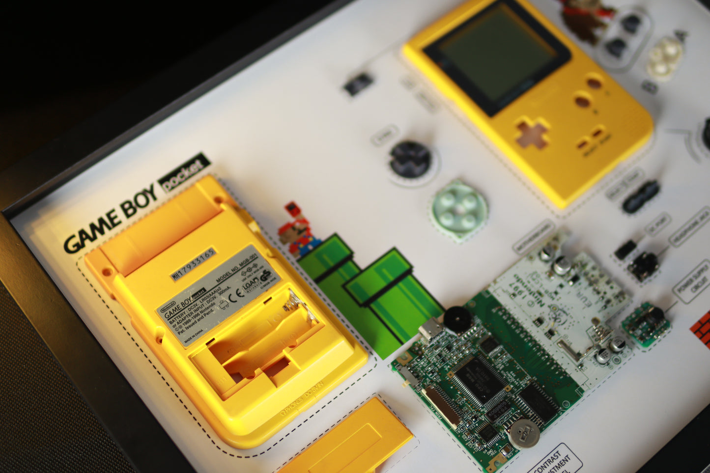 Gameboy Pocket (Yellow)