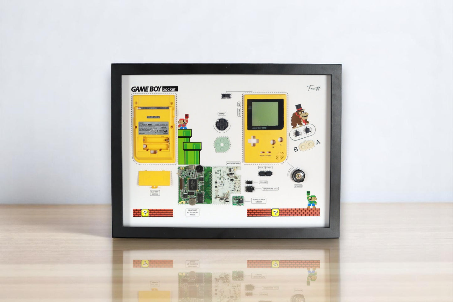 Gameboy Pocket (Yellow)